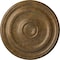 Ekena Millwork Devon Ceiling Medallion (Fits Canopies up to 3 5/8"), Hnd-Painted Rubbed Bronze, 15 3/4"OD x 1 1/2"P CM15DERZS - alternate 1